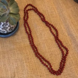 Red Bead Necklace